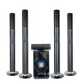 Wireless microphone 7.1 audio speaker with LED light